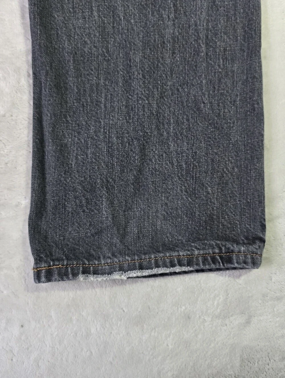 Levi's 559 Relaxed Straight Fit Jeans Men's 32x32 Black Wash Distressed Fade